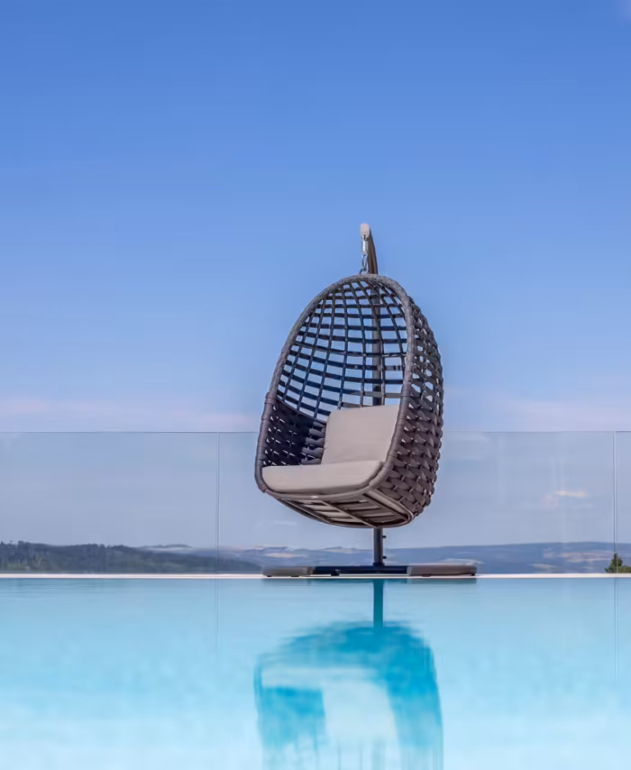 Chaise une place suspendue - Notte