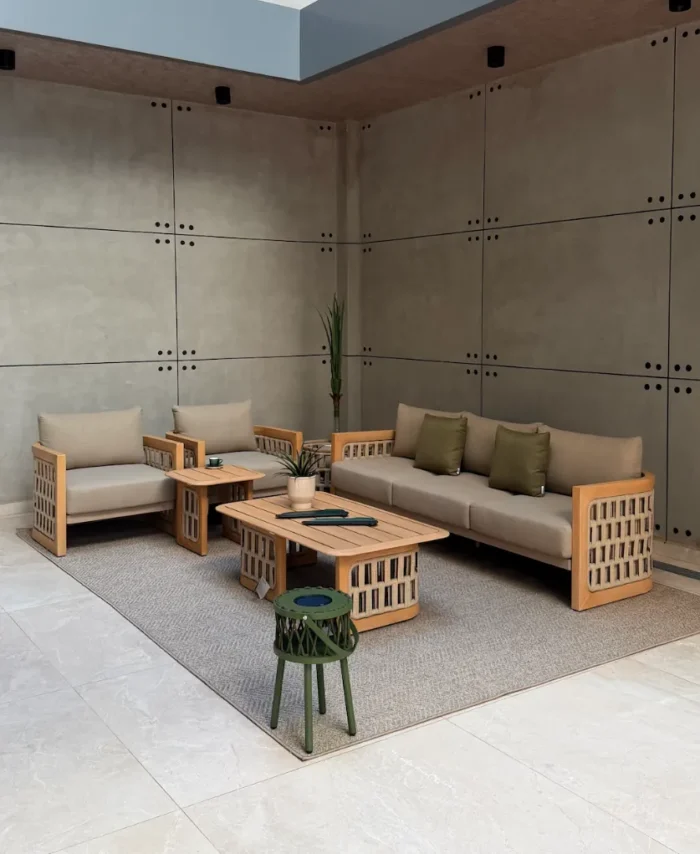 Salon de jardin SAHARA - HI GOLD - EN PROMO