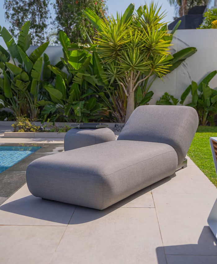 Transat avec pouf - Nebbia