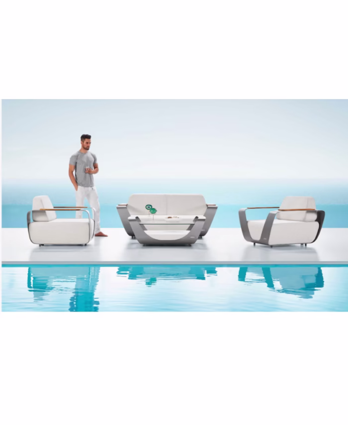 Salon de Jardin FERRARI par Pininfarina – Design Automobile et Tissu Sunbrella