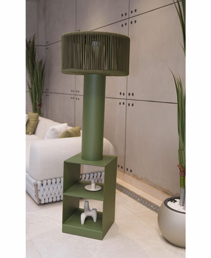 Lampe Solaire CHAMPIGNON – Éclairage Design et Étagères Déco Intégrées