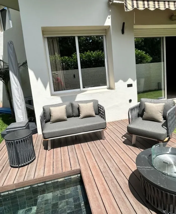 Salon Calore avec chauffage integre - EN PROMO